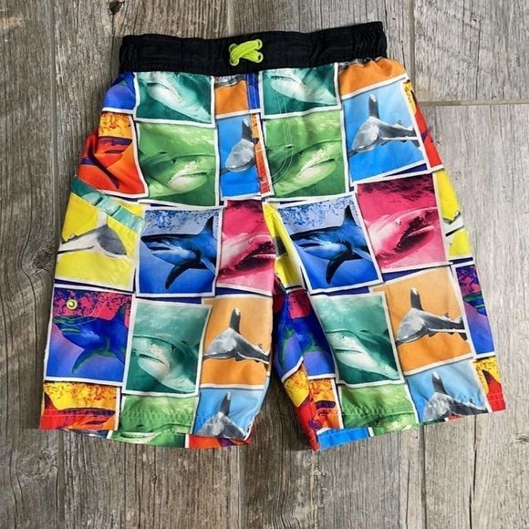 3 swim trunks boy youth 8/10 - Picture 2 of 7